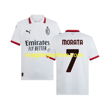 Completo Calcio AC Milan Morata 7 Divisa Trasferta 2024-2025